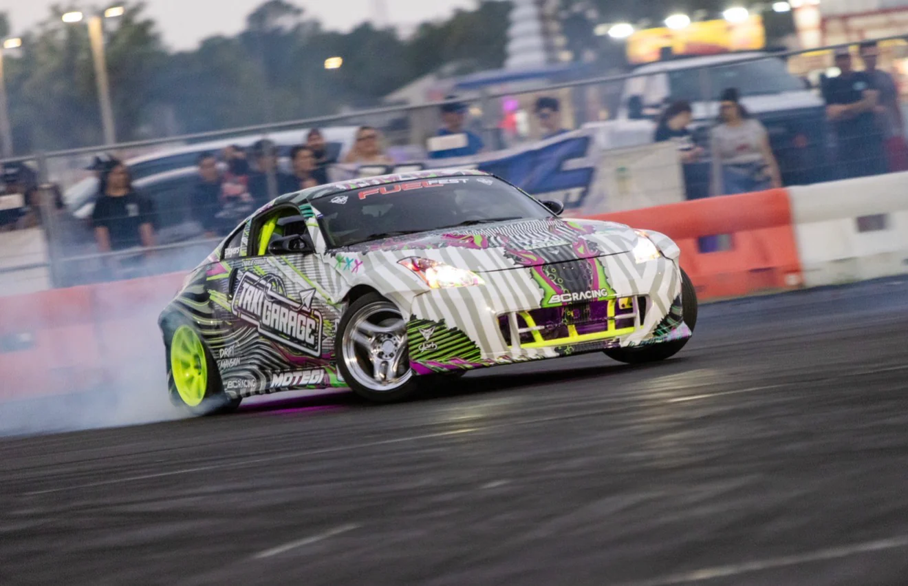 Charlie Ferrari 350Z Drift Car Shirt - Image 4
