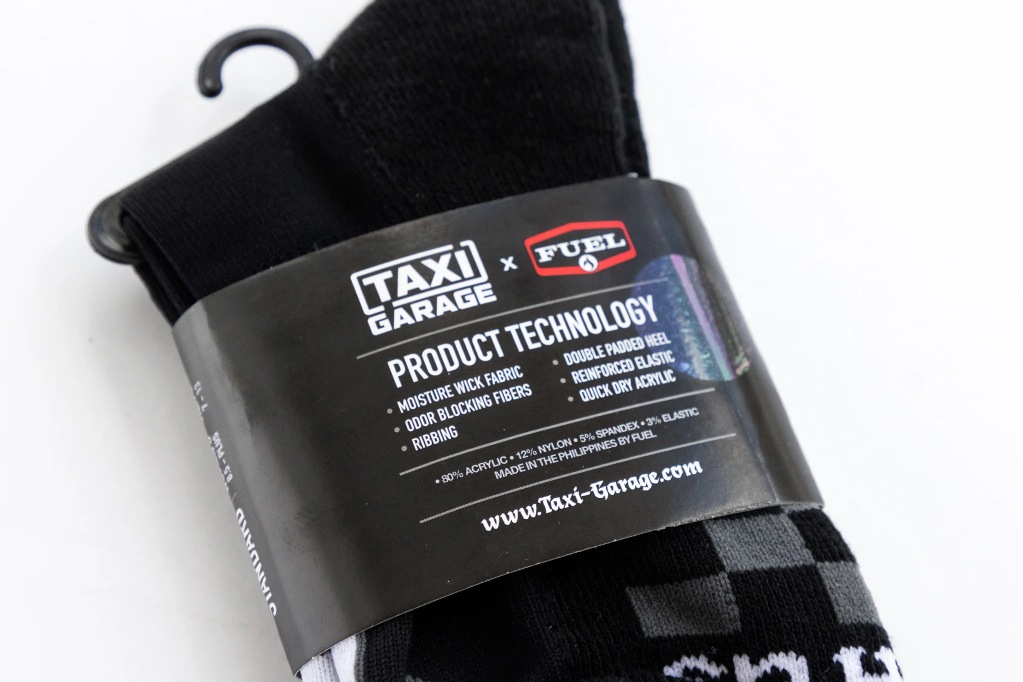 TAXI GARAGE Crew Socks - Image 8