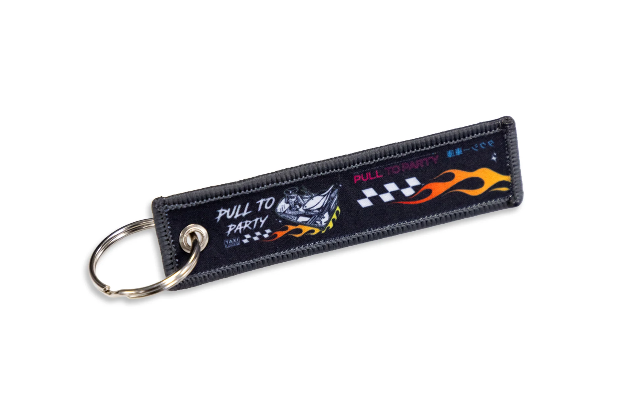 Taxi Garage Pull Tag Keychain - Image 5