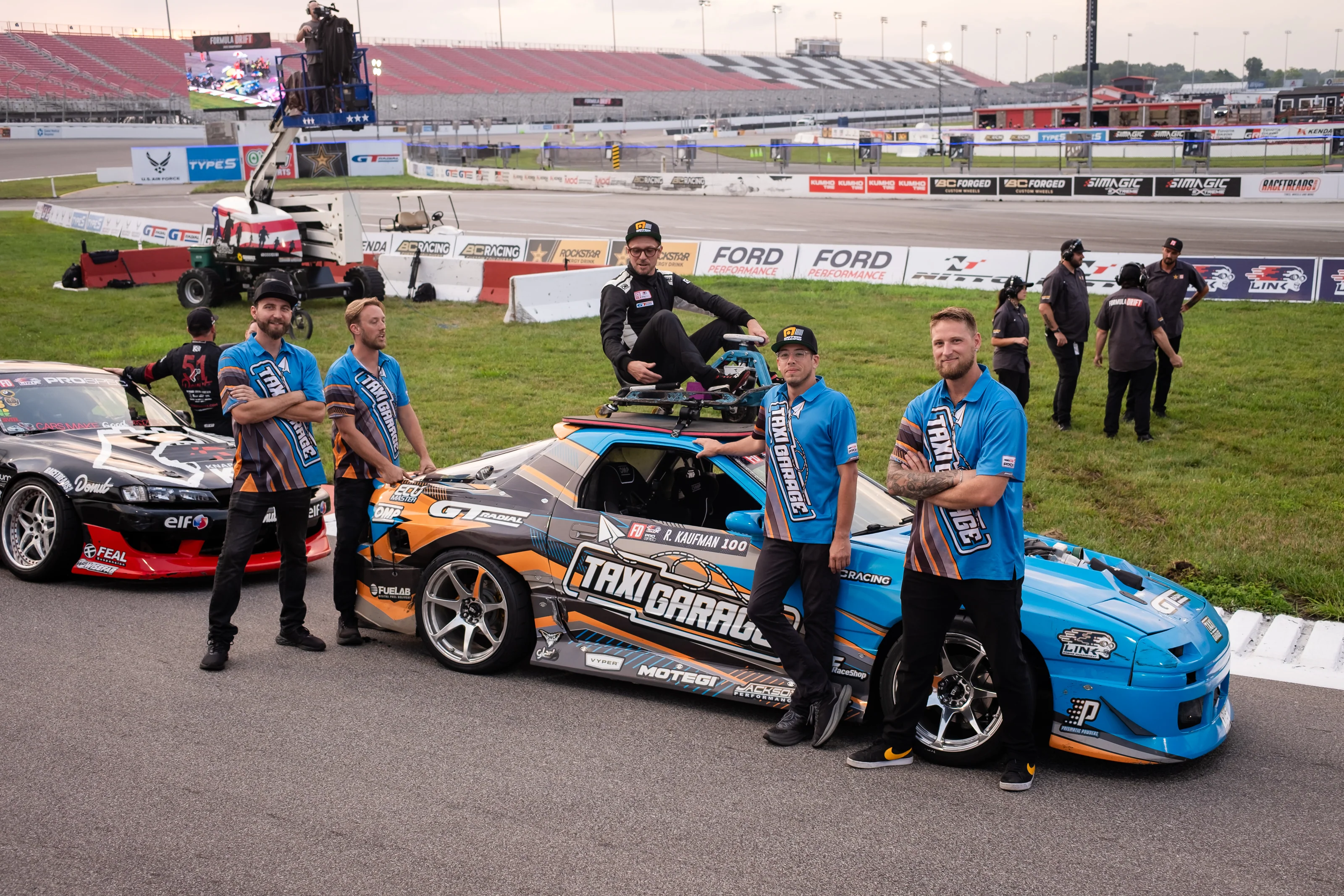 Team Taxi Garage Formula Drift Shirt - Image 5